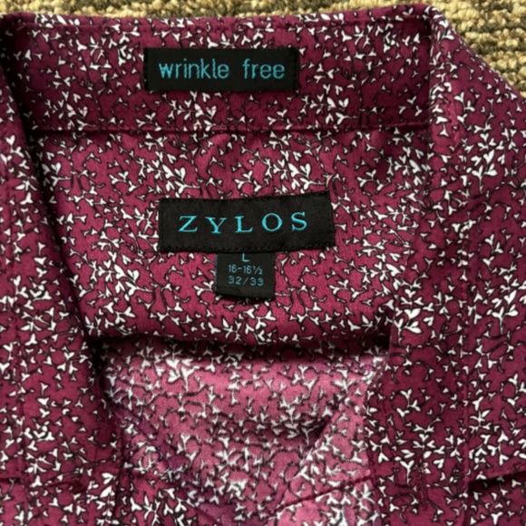 Zylos Large Psychedelic Button Down - Picture 2 of 4